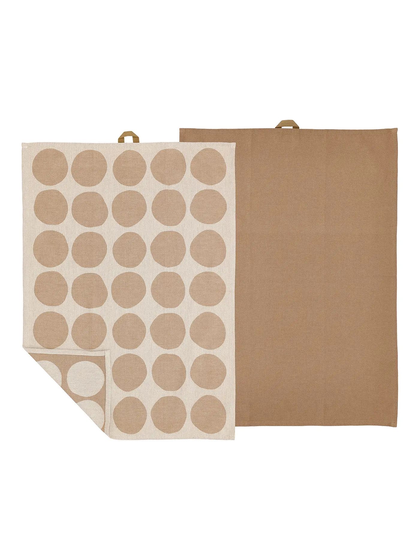 SOEDAHL | Geschirrtuch-Set 2tlg BUBBLES Warm Taupe | 